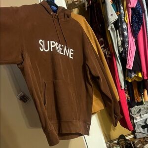 Supreme Chocolate Brown Hoodie